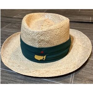 Masters Augusta National Straw Sun Hat Size S/M Biltmore Vintage Made in Canada